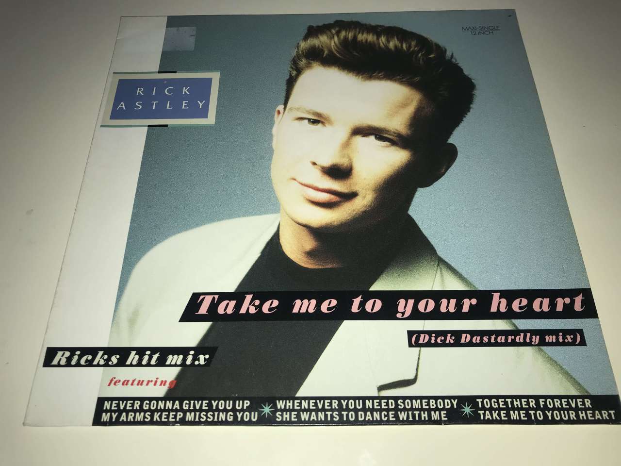 Rick Astley ‎– Take Me To Your Heart (The Dick Dastardly Mix)