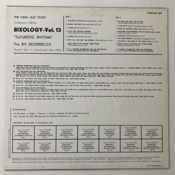 Bix Beiderbecke – Bixology ''Futuristic Rhythm''