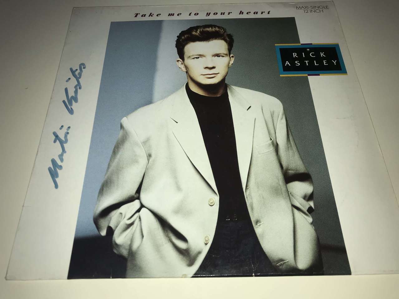 Rick Astley ‎– Take Me To Your Heart