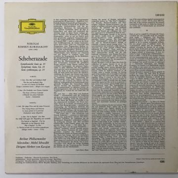 Rimsky-Korssakoff / Berliner Philharmoniker • Herbert von Karajan – Scheherazade