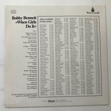 Bobby Bennett – When Girls Do It