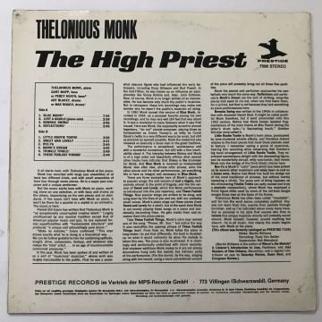 Thelonious Monk – The High Priest