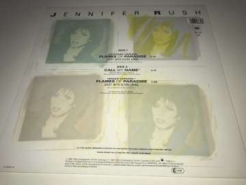 Jennifer Rush Duet With Elton John ‎– Flames Of Paradise