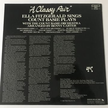 Ella Fitzgerald Sings Count Basie Plays With The Count Basie Orchestra – A Classy Pair