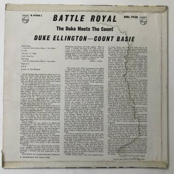 Duke Ellington And Count Basie – Battle Royal, The Duke Meets The Count