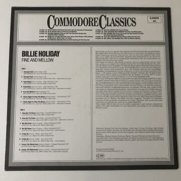 Billie Holiday – Fine And Mellow 1939 And 1944