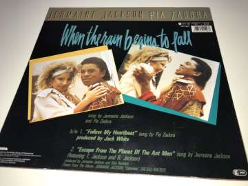 Jermaine Jackson & Pia Zadora ‎– When The Rain Begins To Fall