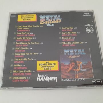 Metal Ballads Vol. 2