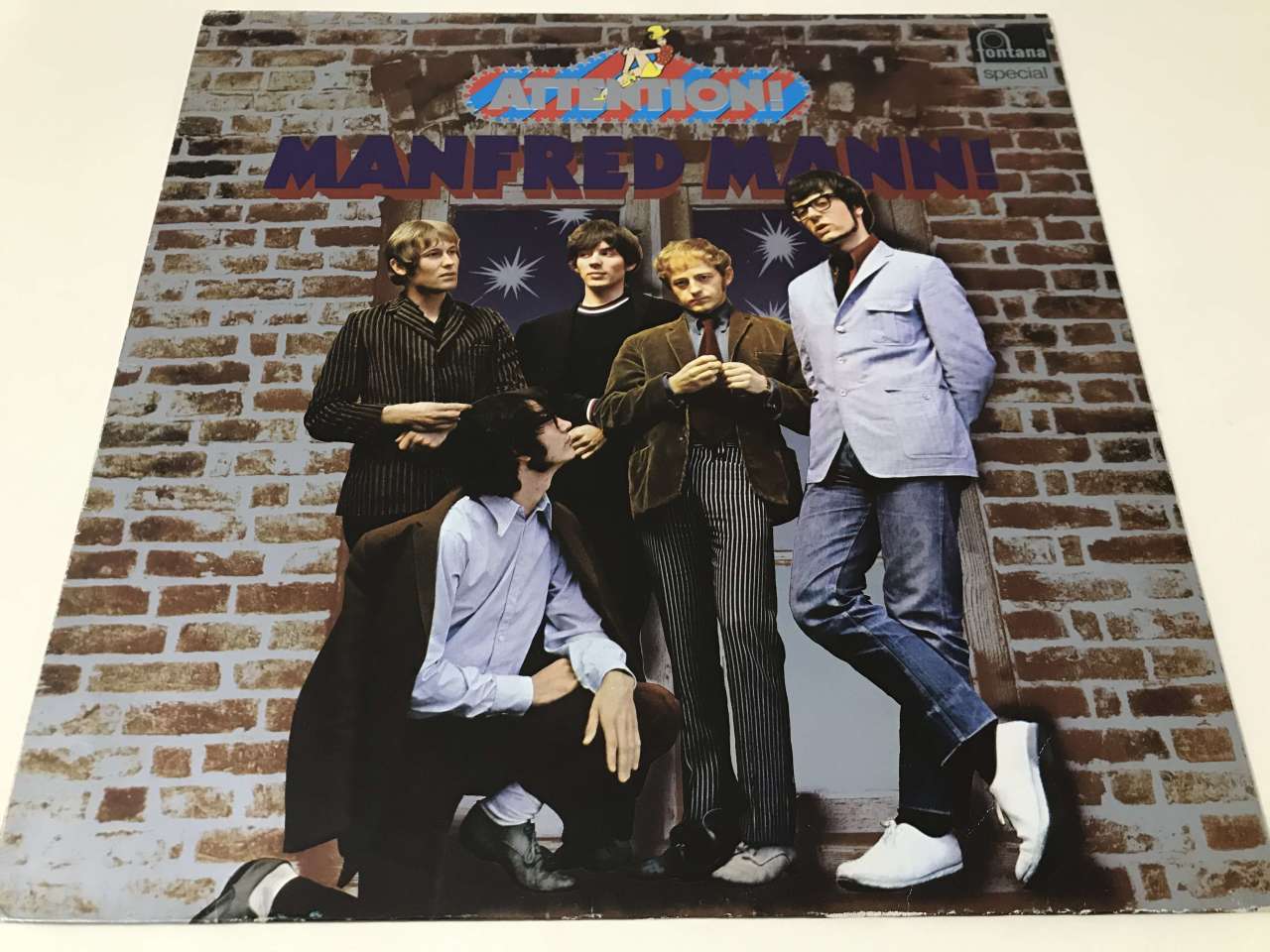 Manfred Mann ‎– Attention! Manfred Mann!