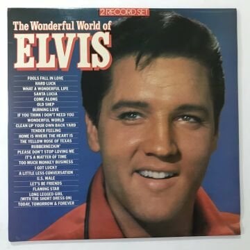 Elvis Presley ‎– The Wonderful World Of Elvis 2 LP