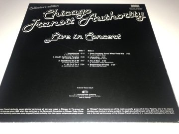 Chicago Transit Authority ‎– Live In Concert