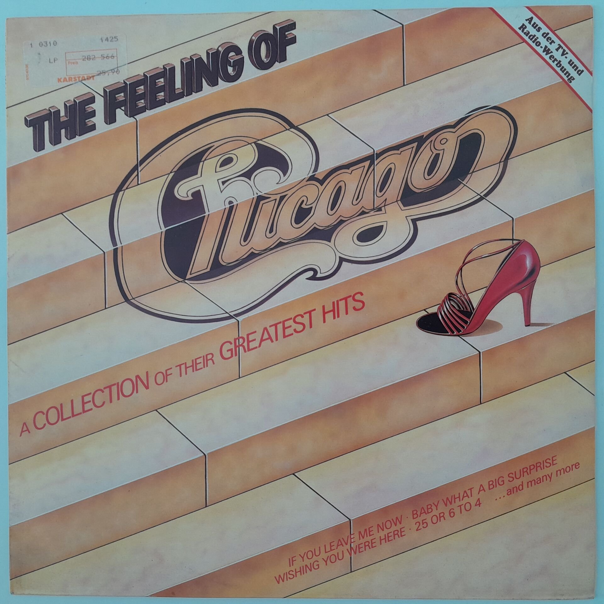 Chicago ‎– The Feeling Of (A Collection Of Their Greatest Hits)