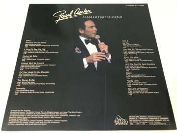 Paul Anka – Freedom For The World