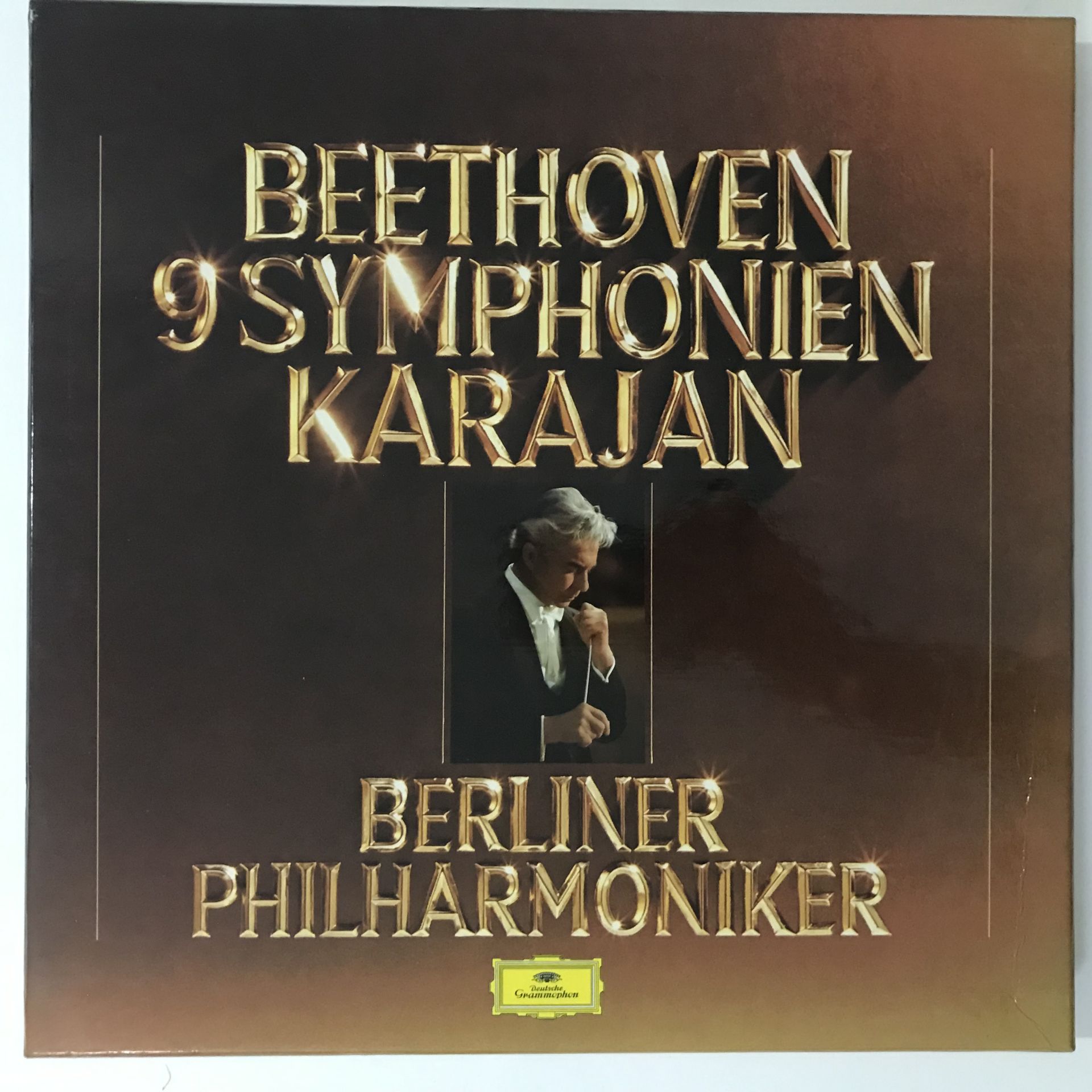 Beethoven / Karajan, Berliner Philharmoniker – 9 Symphonien (8 LP Kutulu Set)