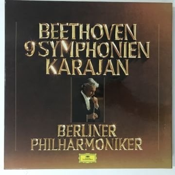 Beethoven / Karajan, Berliner Philharmoniker – 9 Symphonien (8 LP Kutulu Set)