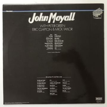 John Mayall – John Mayall With Peter Green Eric Clapton, & Mick Taylor