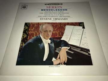 Serkin / Mendelssohn, Eugene Ormandy Conducting The Philadelphia Orchestra And Columbia Symphony Orchestra – Concerto No. 1 In G Minor / Concerto No. 2 In D Minor