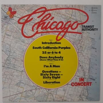 Chicago ‎– Live In Concert