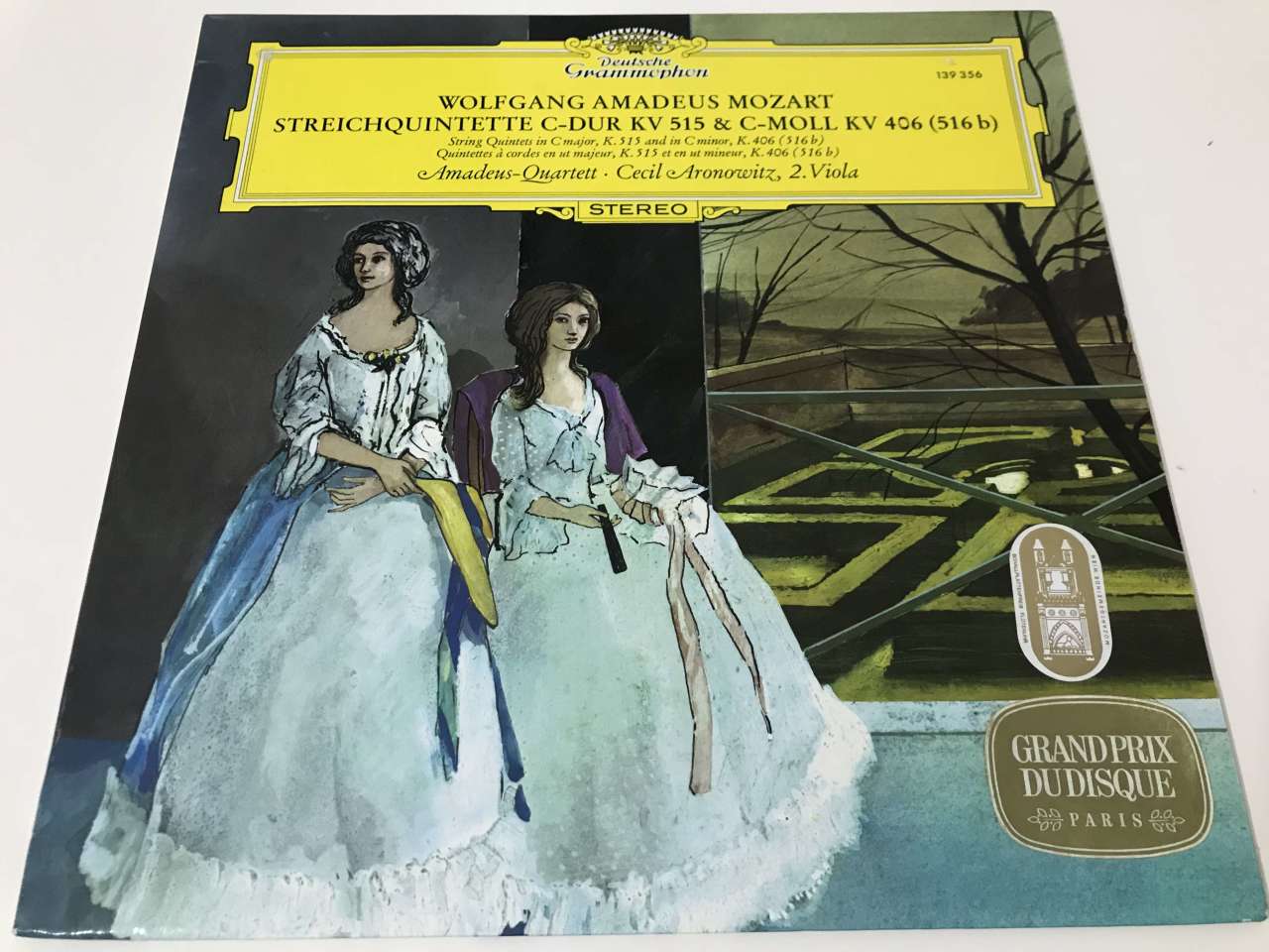 Wolfgang Amadeus Mozart, Amadeus-Quartett, Cecil Aronowitz – Streichquintette C-Dur KV 515 & C-Moll KV 406 (516b)