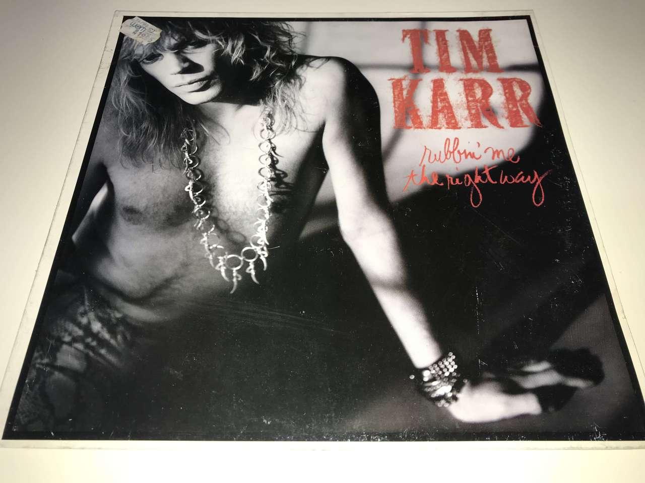 Tim Karr ‎– Rubbin' Me The Right Way