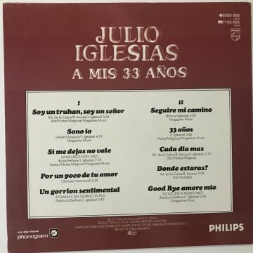 Julio Iglesias – A Mis 33 Años