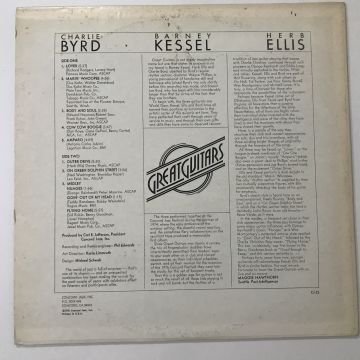 Charlie Byrd, Barney Kessel, Herb Ellis – Great Guitars
