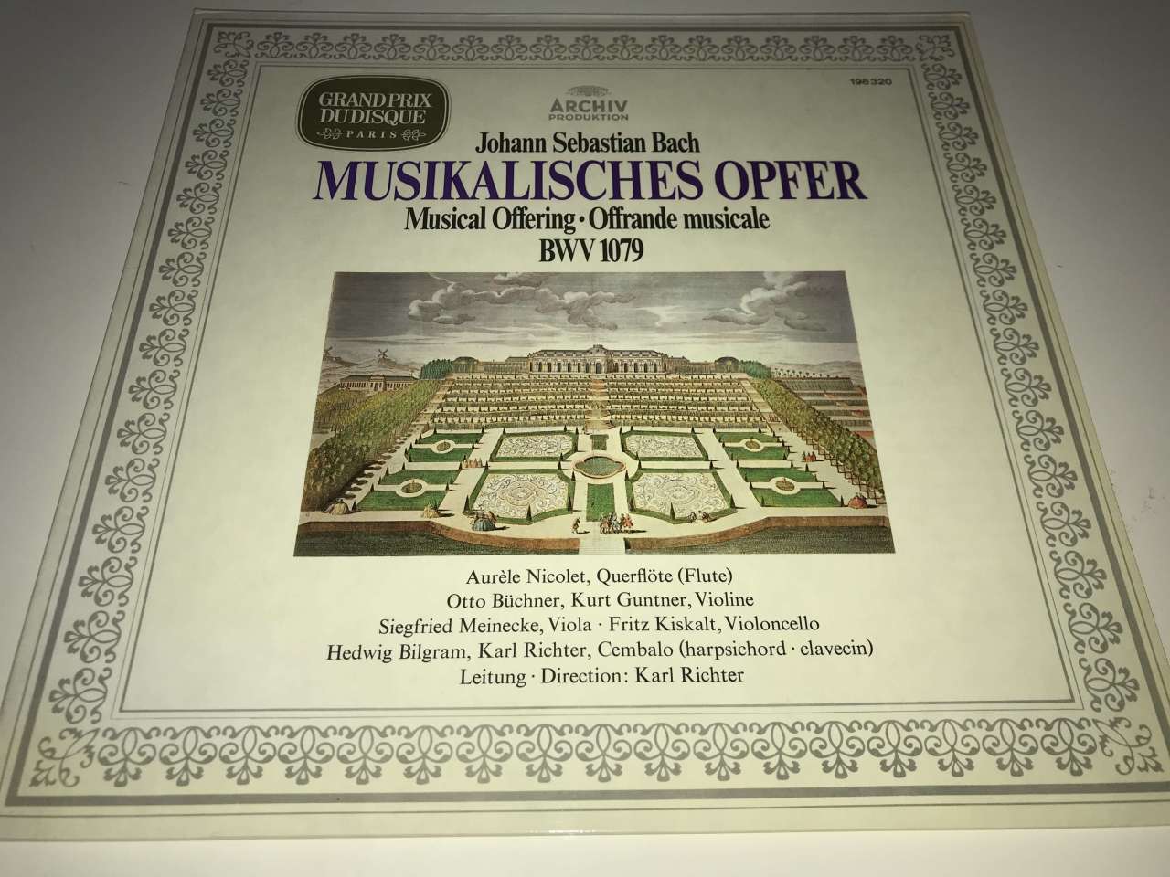 Johann Sebastian Bach – Musikalisches Opfer BWV 1079