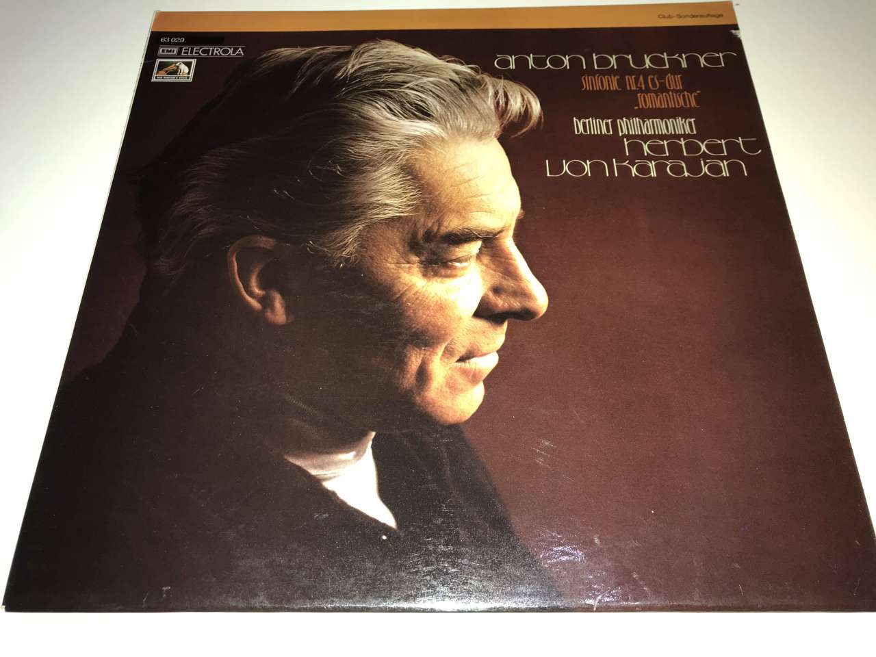 Anton Bruckner - Herbert Von Karajan ‎– Sinfonie Nr. 4 ES-Dur „Romantische“