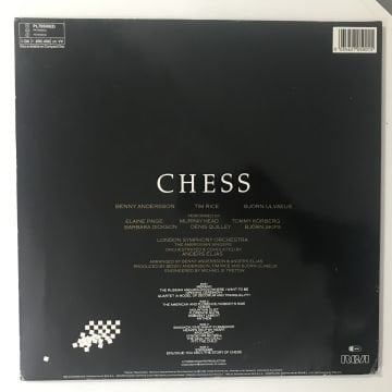 Benny Andersson, Tim Rice, Björn Ulvaeus ‎– Chess 2 LP