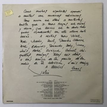 Julio Iglesias – A Mexico