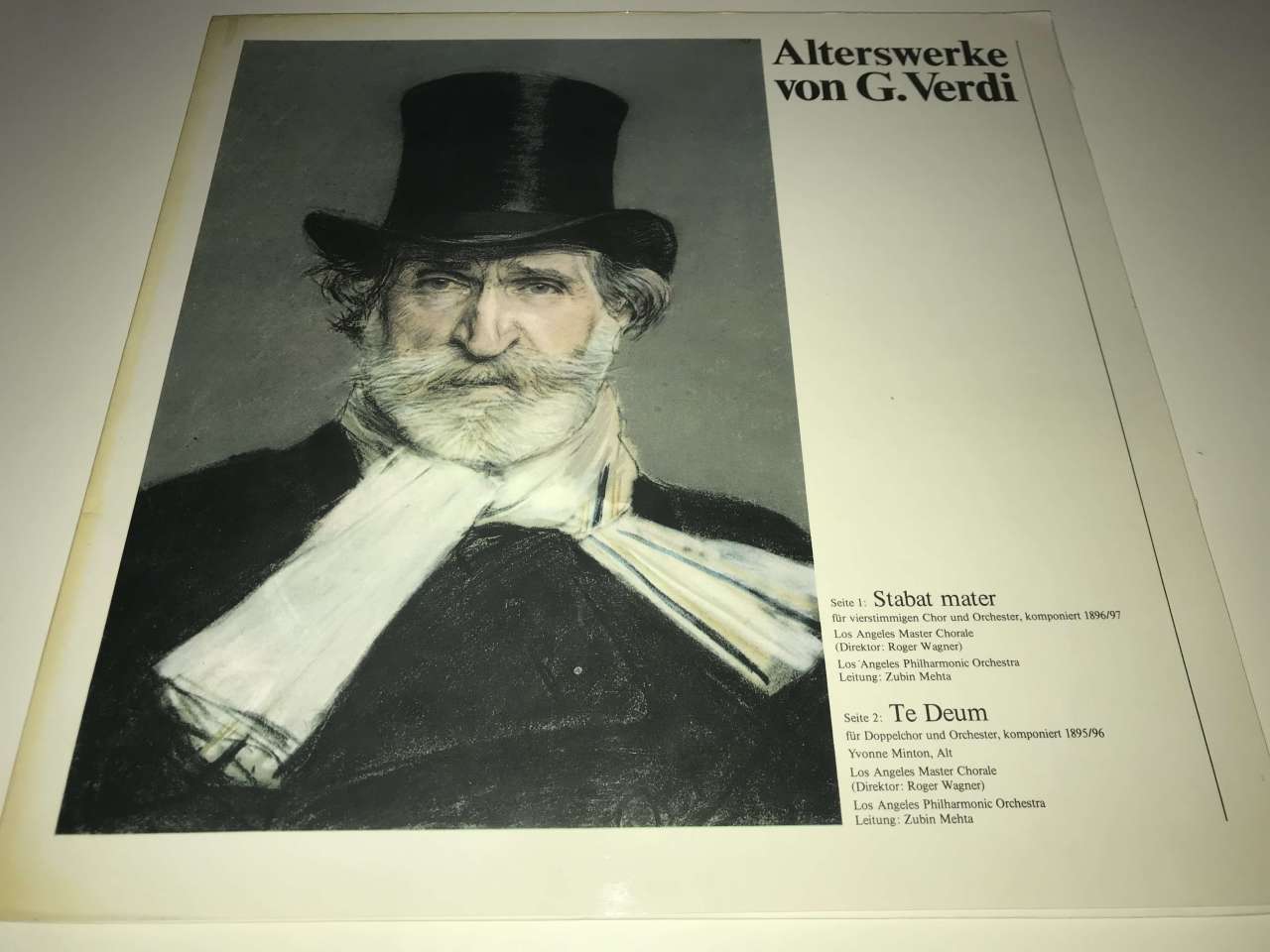 Verdi, Zubin Mehta, Los Angeles Master Chorale, Los Angeles Philharmonic Orchestra – Alterswerke Von G. Verdi