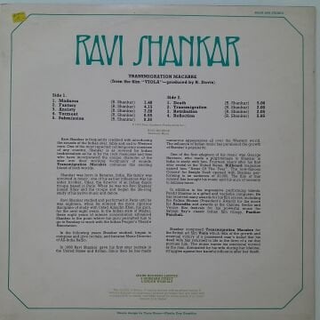 Ravi Shankar – Transmigration Macabre