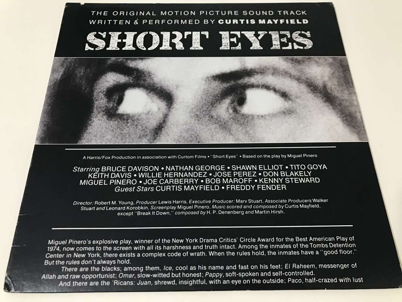 Curtis Mayfield – The Original Motion Picture Sound Track Short Eyes