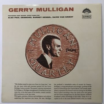 Gerry Mulligan - Gerry Mulligan Featuring Chet Baker, Chico Hamilton Also Paul Desmond, Barney Kessel, David Van Kriedt