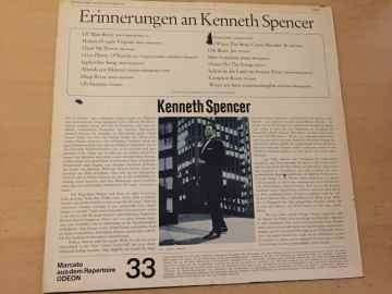 Kenneth Spencer ‎– Erinnerungen An Kenneth Spencer