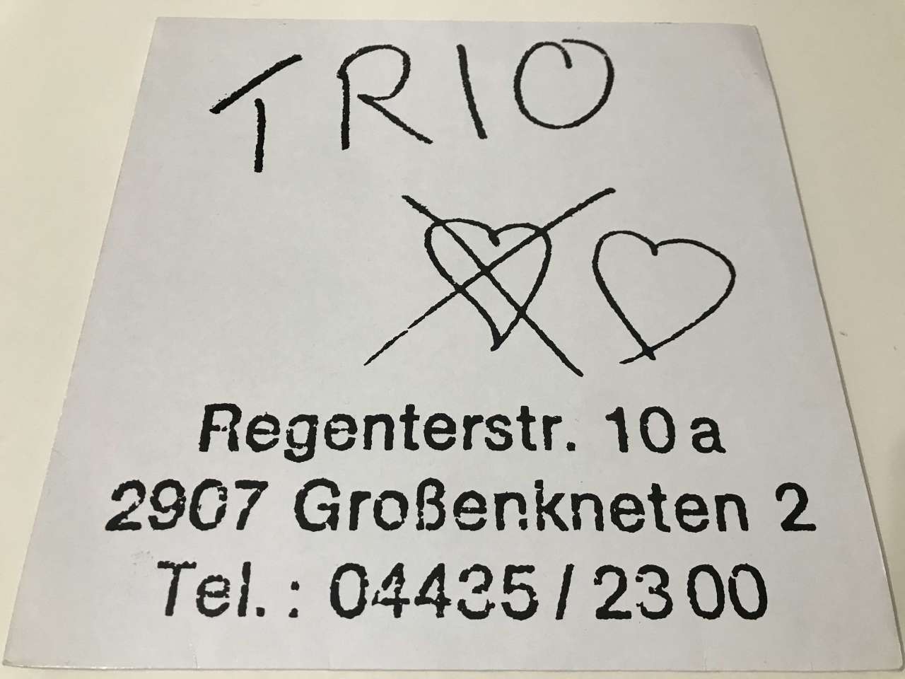 Trio ‎– Trio + (7'' Bonus)