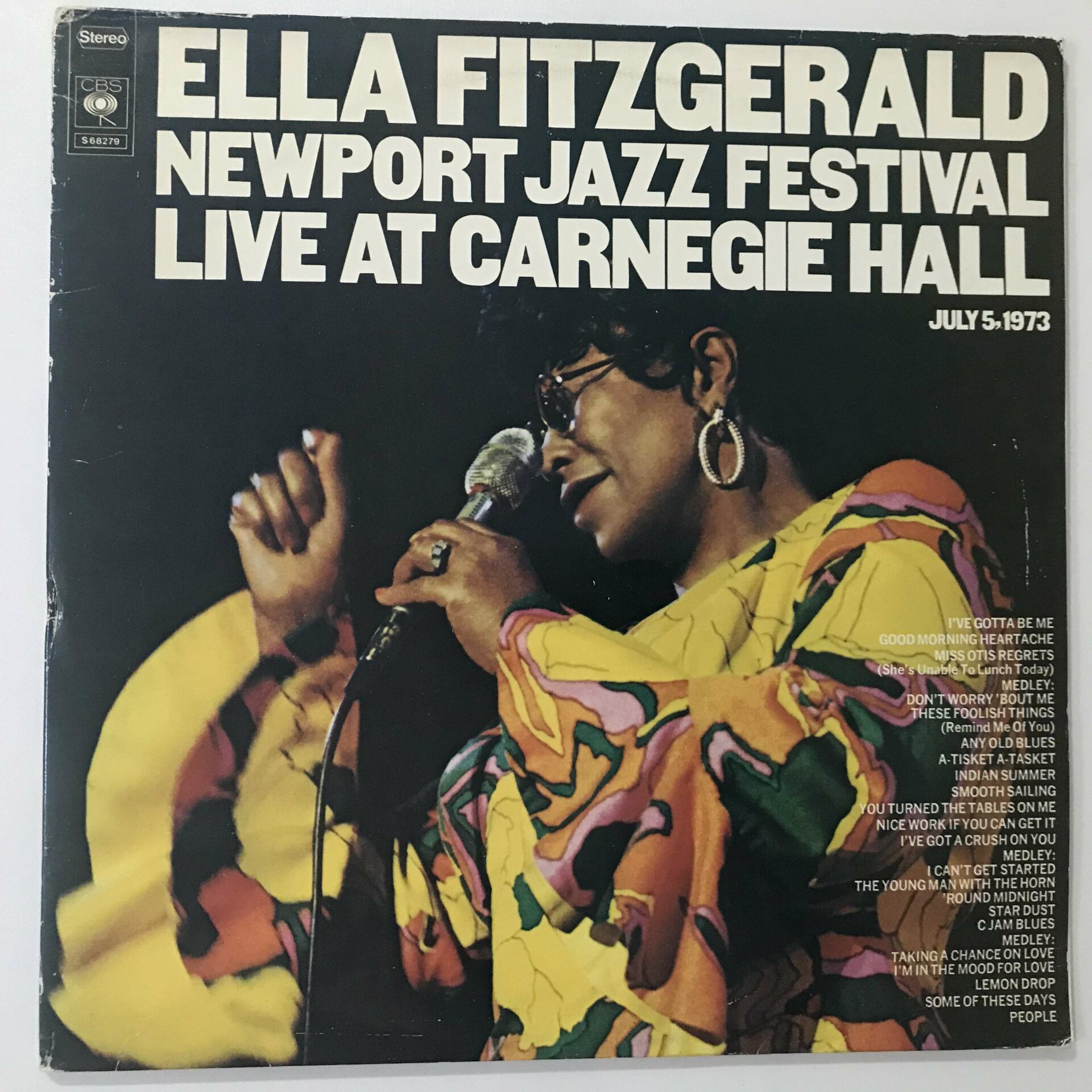 Ella Fitzgerald – Newport Jazz Festival, Live At Carnegie Hall 2 LP