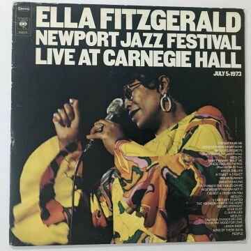 Ella Fitzgerald – Newport Jazz Festival, Live At Carnegie Hall 2 LP