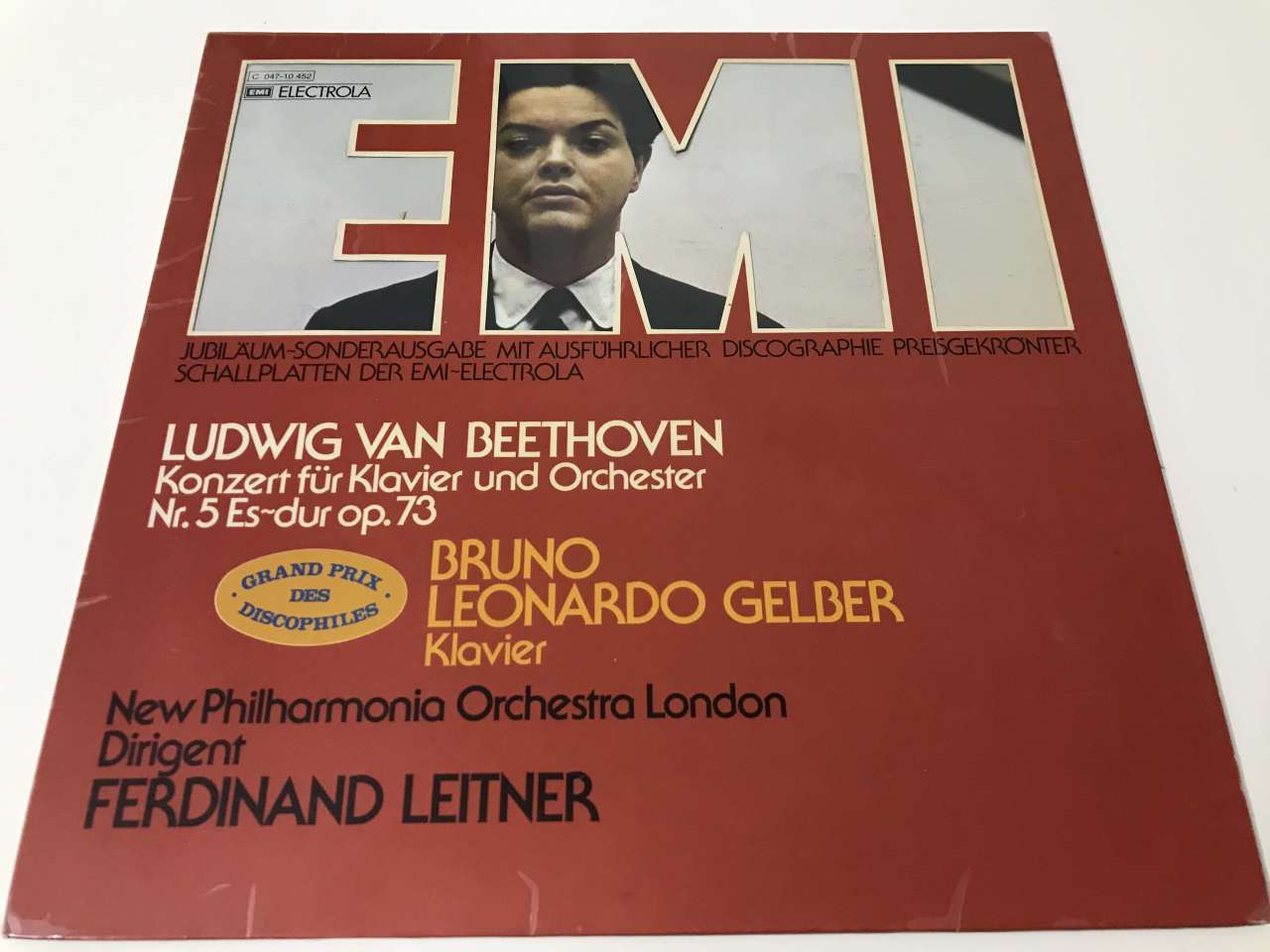 Ludwig Van Beethoven - Bruno Leonardo Gelber, New Philharmonia Orchestra / Ferdinand Leitner – Konzert Für Klavier Und Orchester Nr. 5 Es-Dur Op. 73