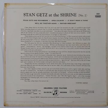 Stan Getz – At The Shrine (No. 2)