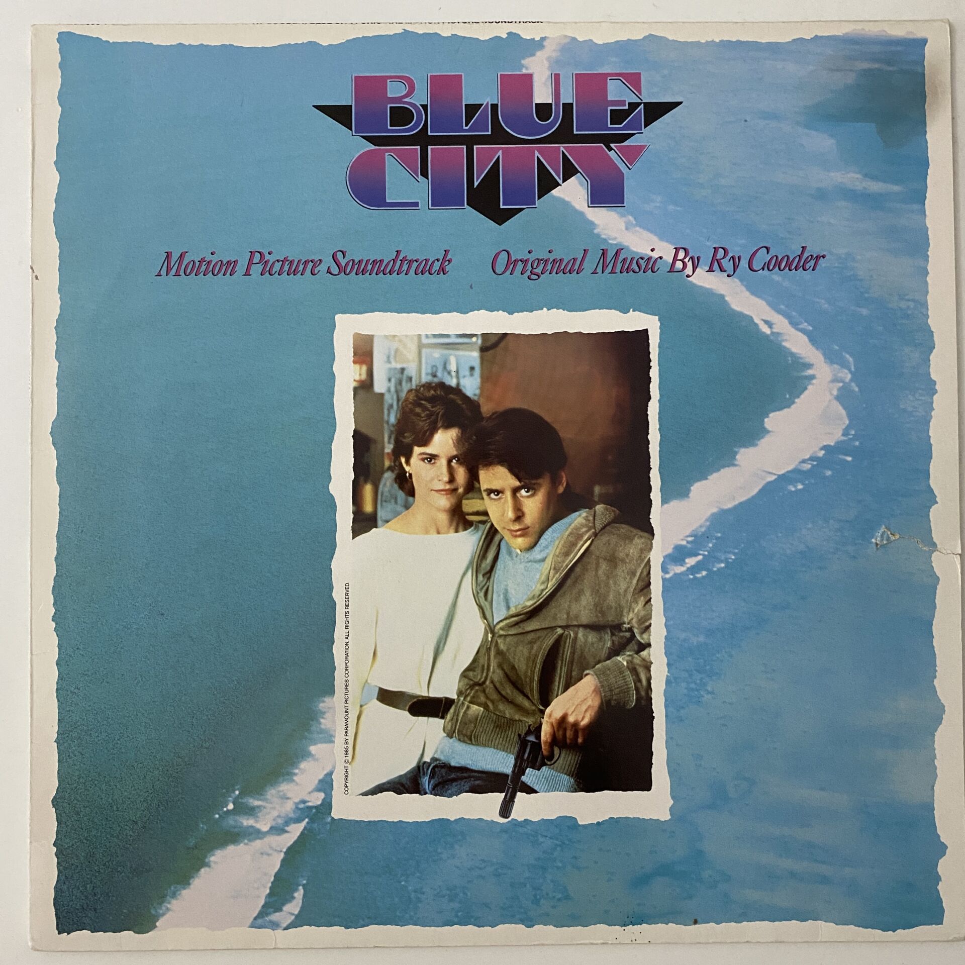 Ry Cooder ‎– Blue City (Motion Picture Soundtrack)