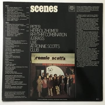 Peter Herbolzheimer Rhythm Combination & Brass – Scenes (Live At Ronnie Scott's Club)