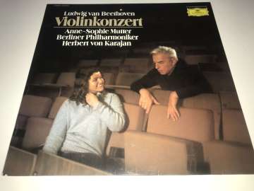 Ludwig van Beethoven - Anne-Sophie Mutter, Berliner Philharmoniker, Herbert von Karajan ‎– Violinkonzert