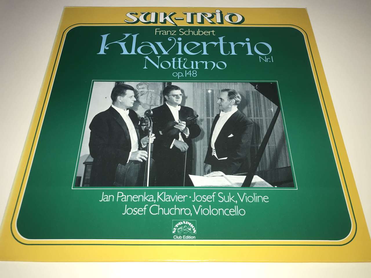 Franz Schubert - Suk Trio – Klaviertrio Nr. 1 • Notturno op.148