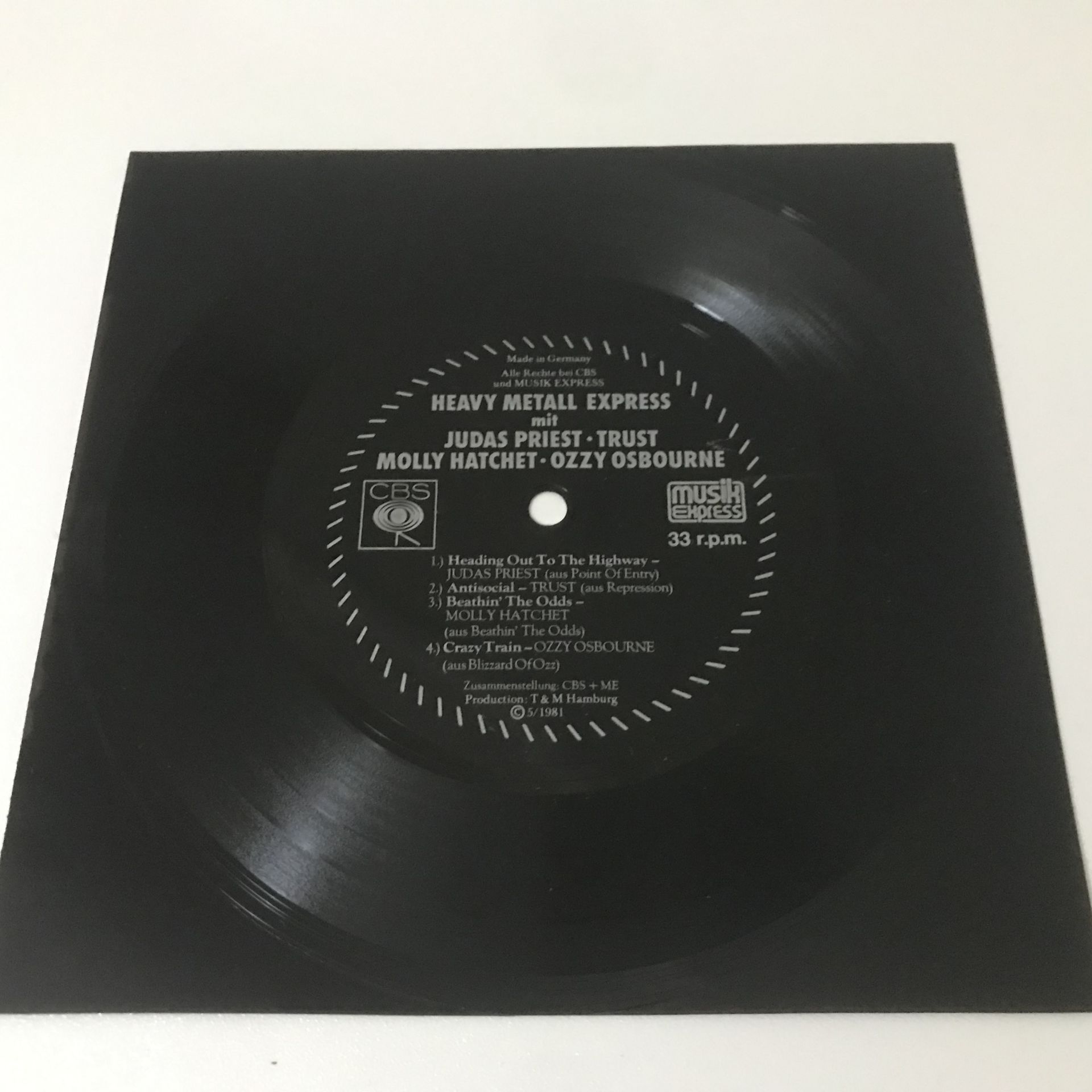 Heavy Metall Express (Flexi-disc)