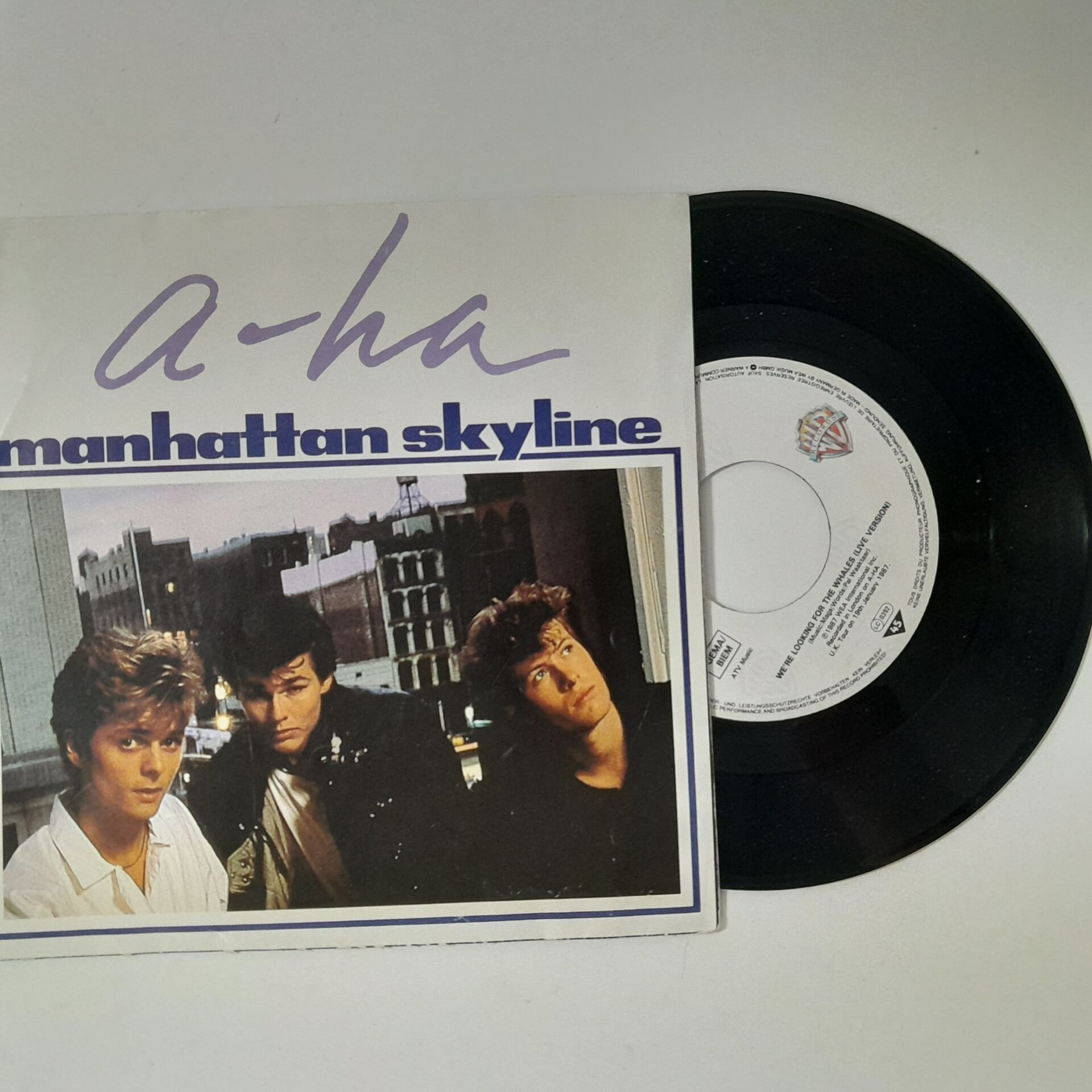 a-ha – Manhattan Skyline (Poster Kapak)