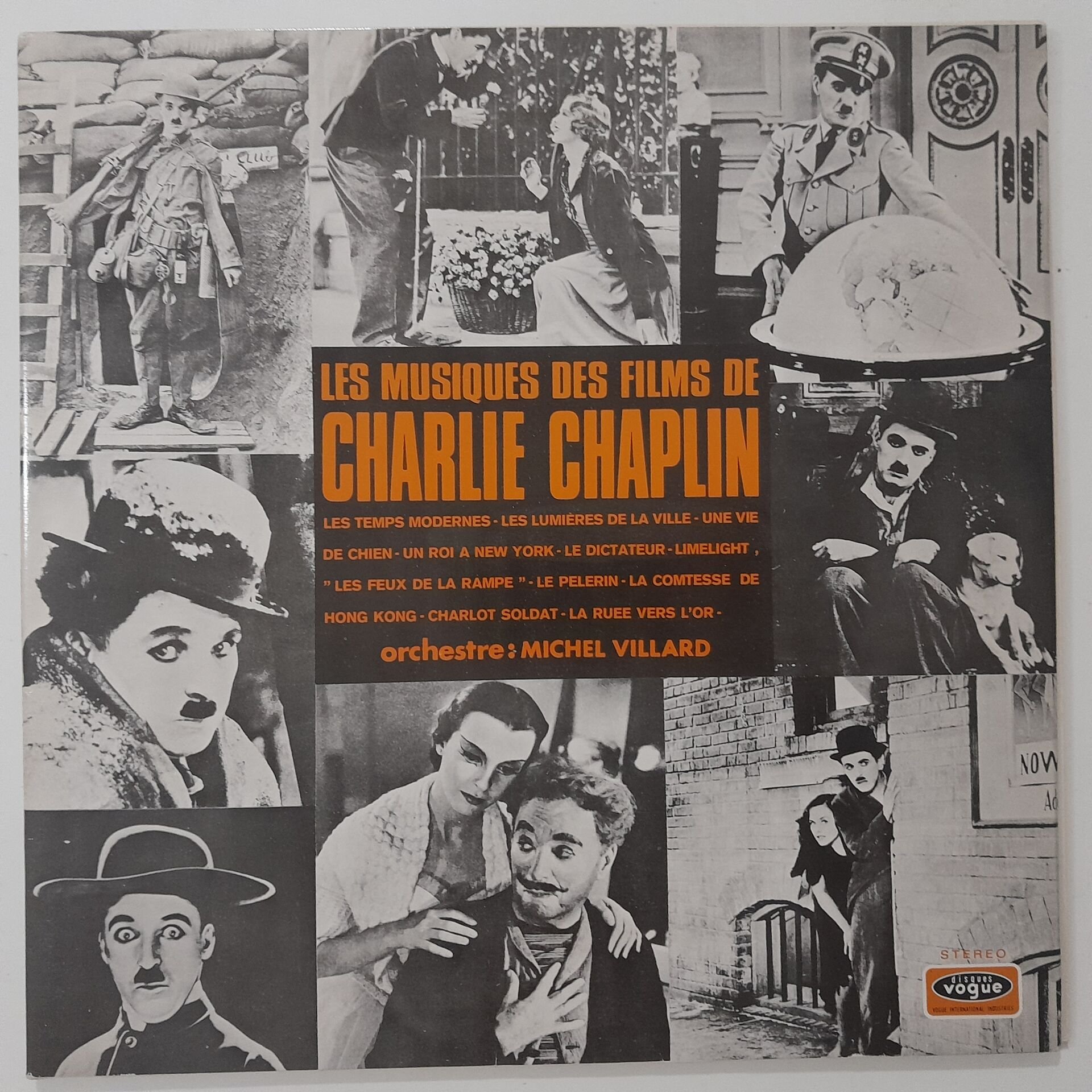 Charlie Chaplin - Michel Villard – Les Musiques Des Films De Charlie Chaplin 2 LP