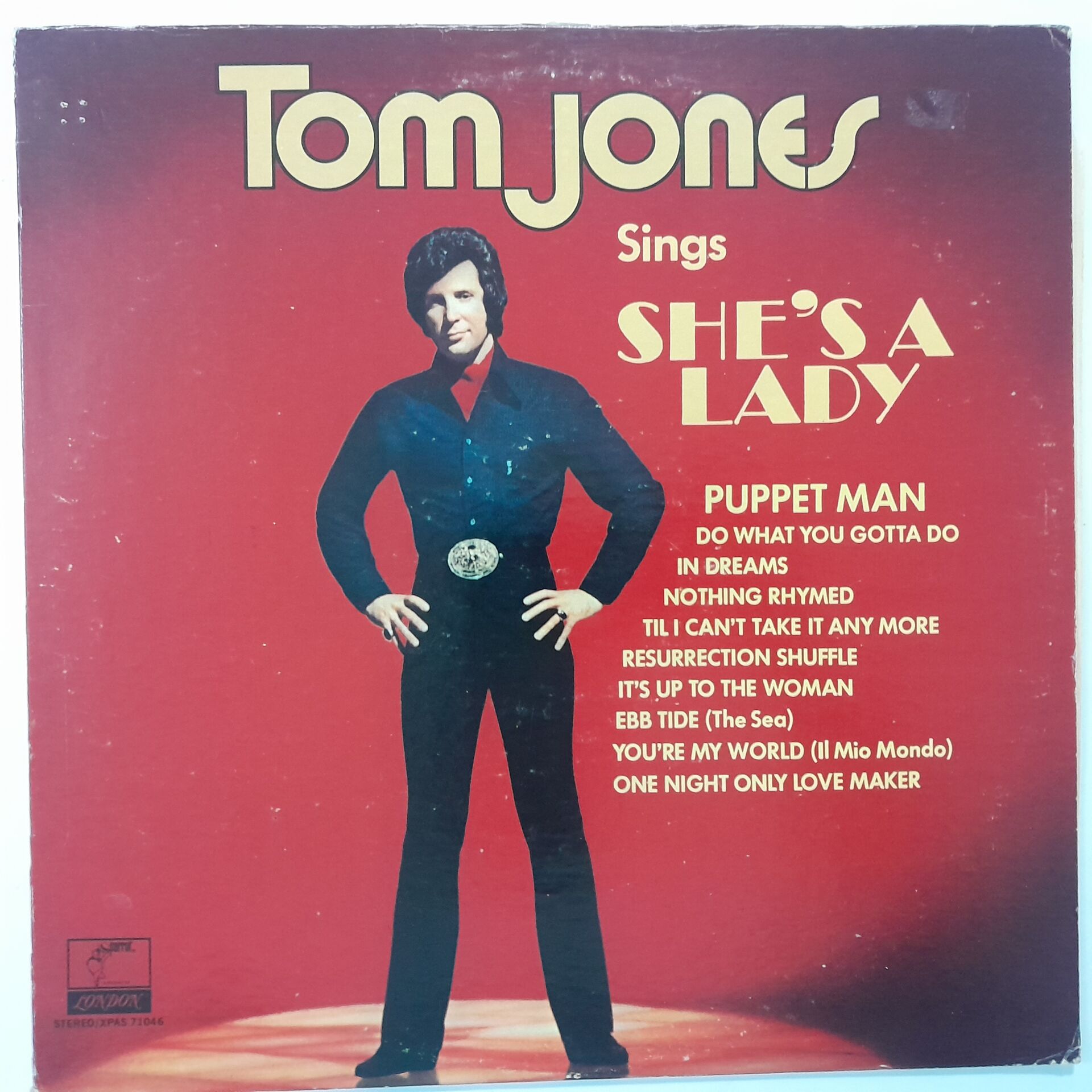 Tom Jones – Tom Jones Sings She's A Lady