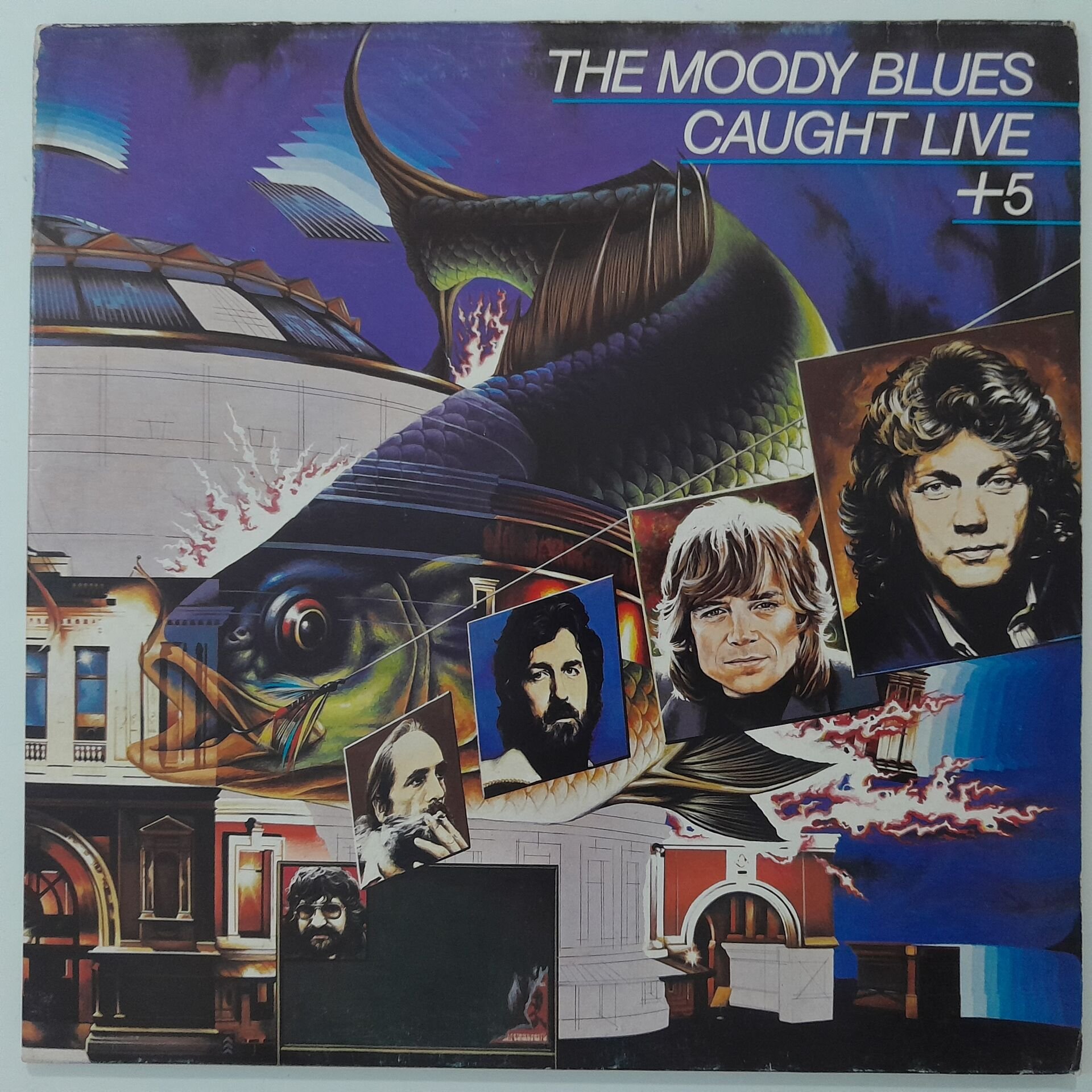 The Moody Blues – Caught Live +5 2 LP