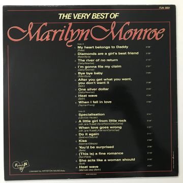 Marilyn Monroe – The Very Best Of Marilyn Monroe